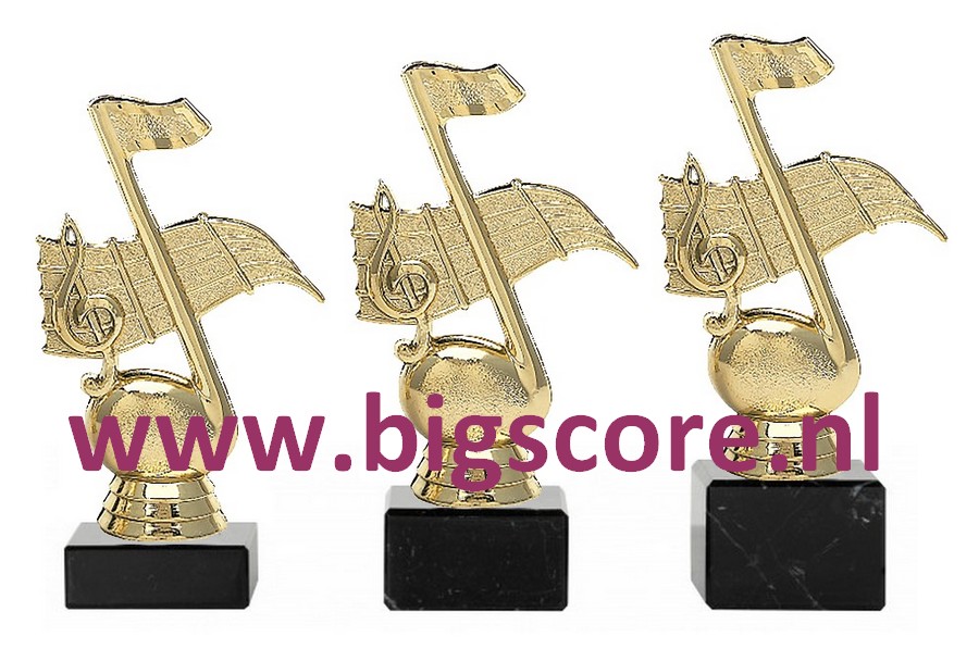Muzieknoot Goud 426-G